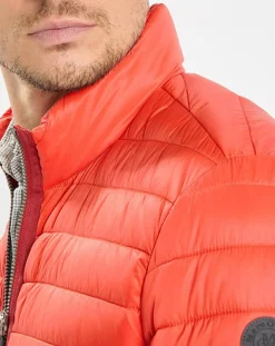 Doudoune light manches longues rouge-Marc O'Polo Outlet