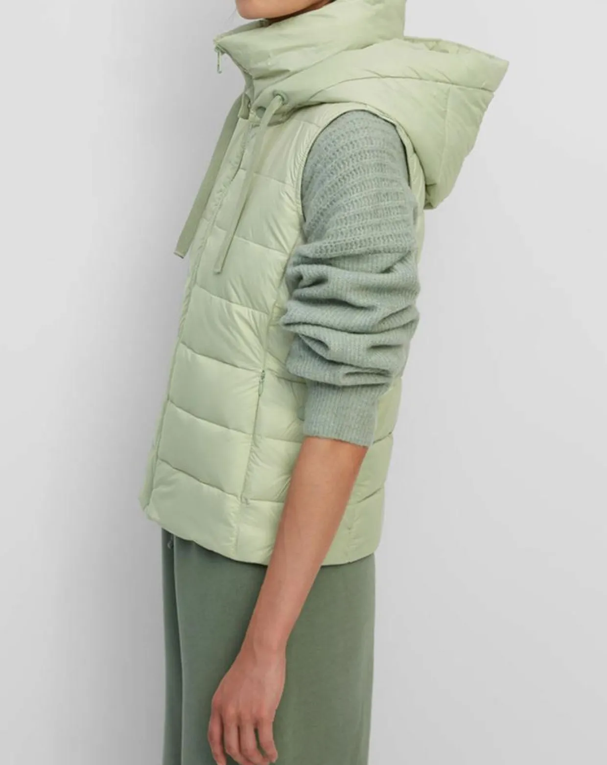 Doudoune Light sans manches vert clair-Marc O'Polo Sale