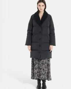 Doudoune longue Daisy noire-Zapa Best