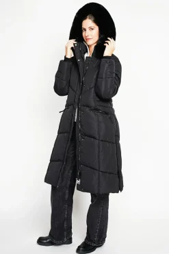 Doudoune longue noire-Assuili Best