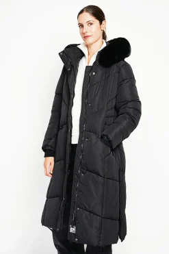 Doudoune longue noire-Assuili Best