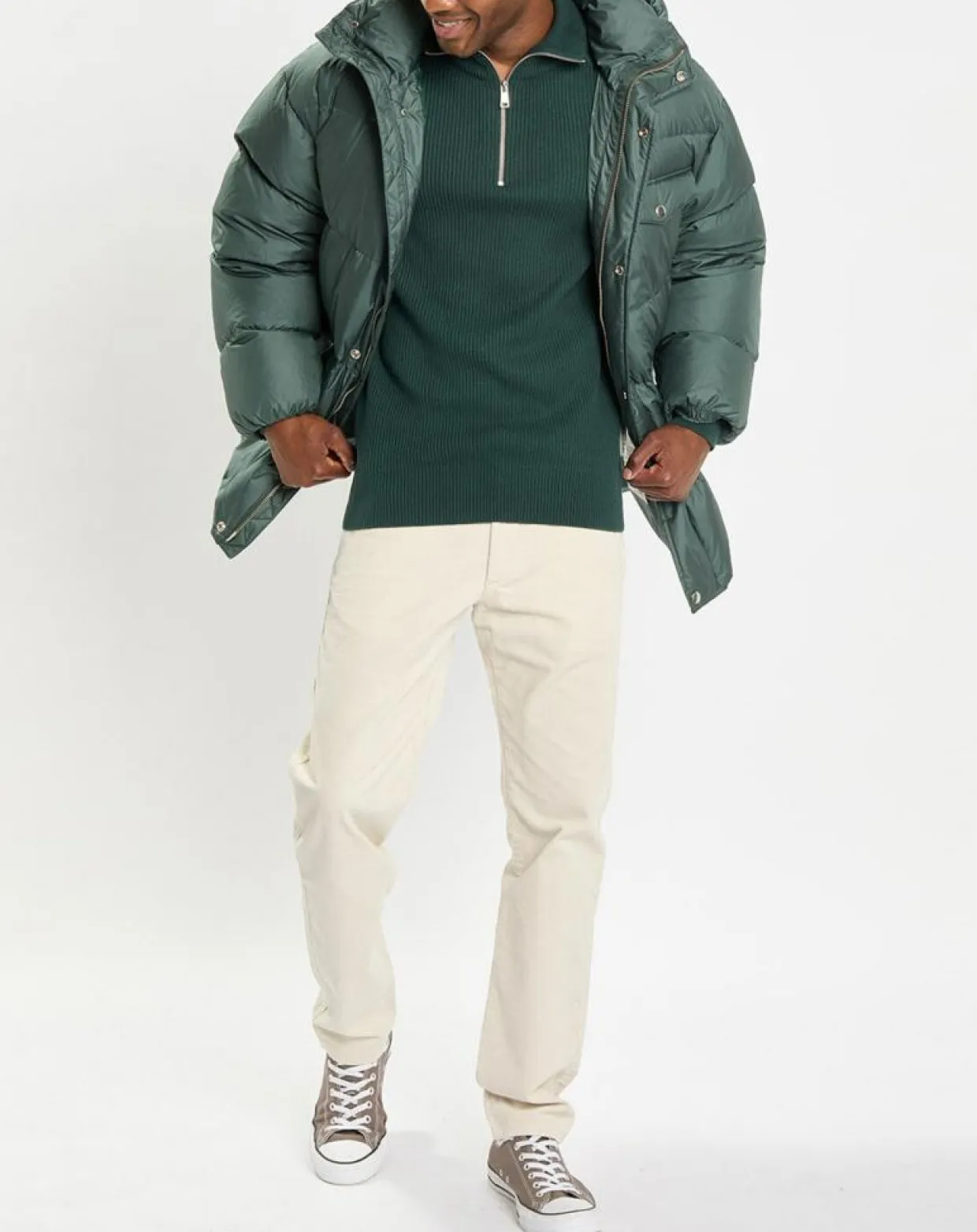 Doudoune Puffer Milg verte-Marc O'Polo Sale