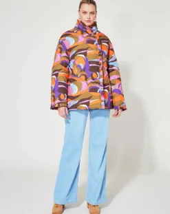 Femme Manoush Manteaux^Doudoune Purple marron