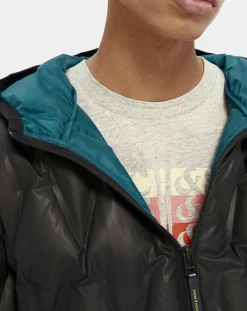 Doudoune rembourrage repreve noire-Scotch & Soda Clearance