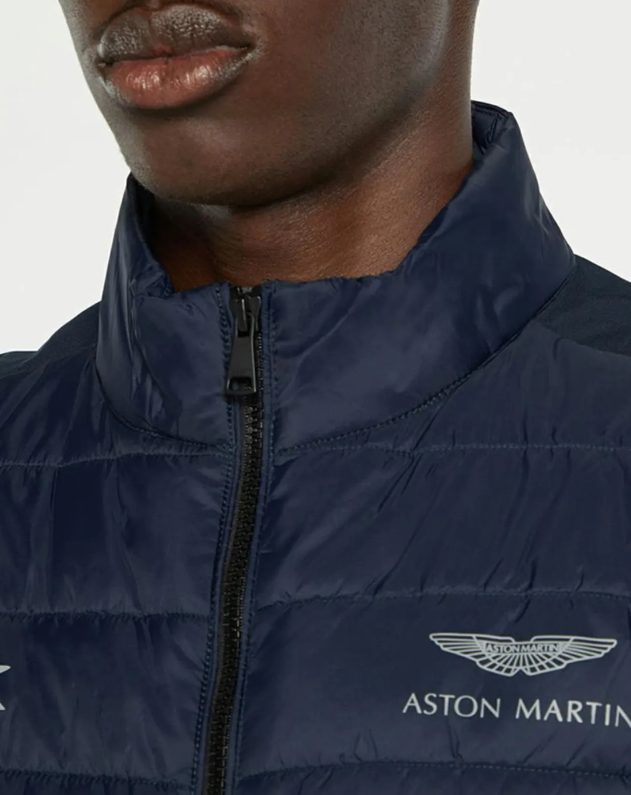 Homme Hackett London Manteaux^Doudoune sans manches Aston Martin Racing bleue