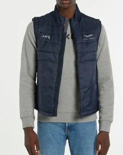 Homme Hackett London Manteaux^Doudoune sans manches Aston Martin Racing bleue