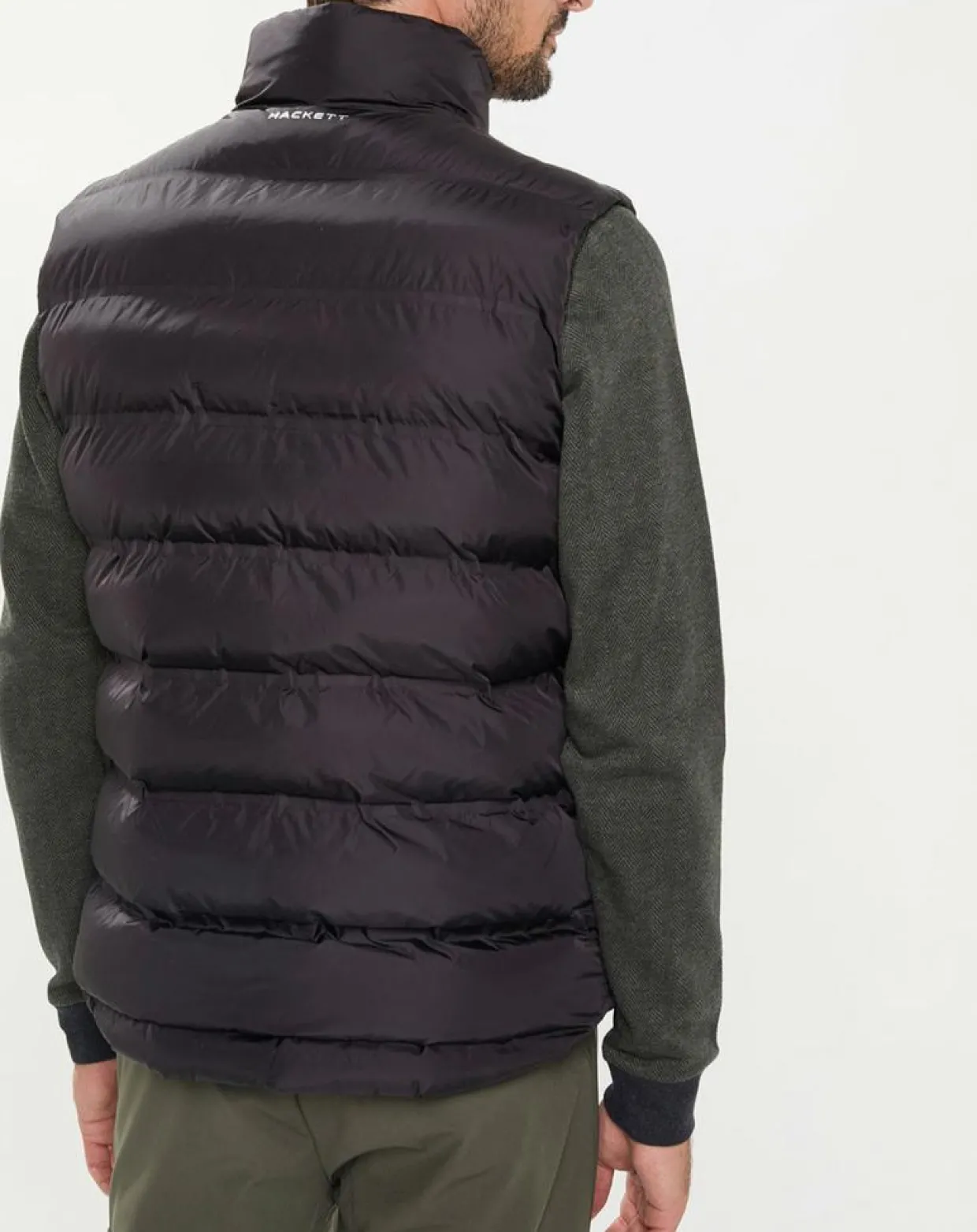 Homme Hackett London Manteaux^Doudoune sans manches Aston Martin Racing noire