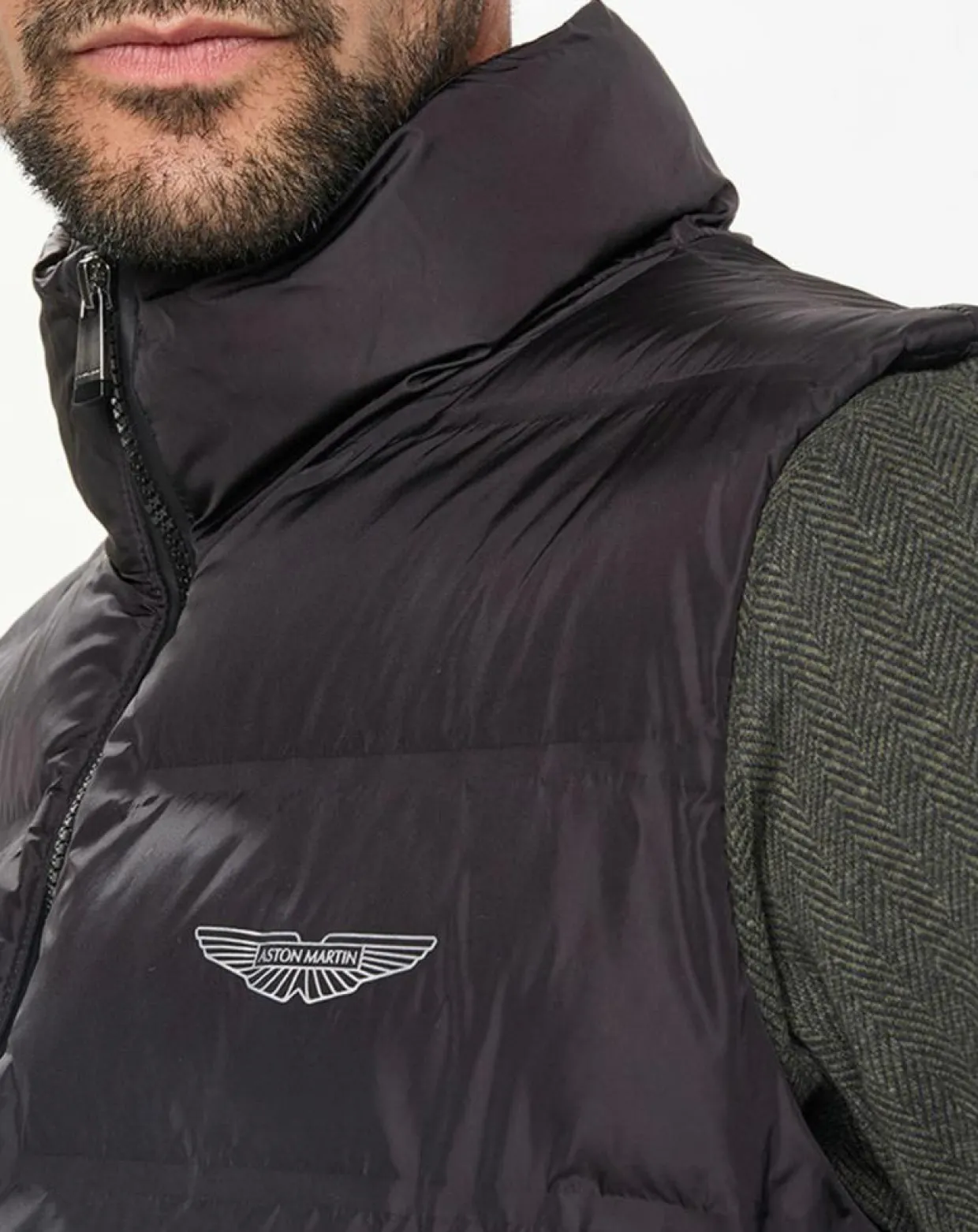 Homme Hackett London Manteaux^Doudoune sans manches Aston Martin Racing noire