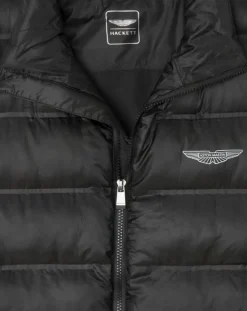 Homme Hackett London Manteaux^Doudoune sans manches Aston Martin Racing noire
