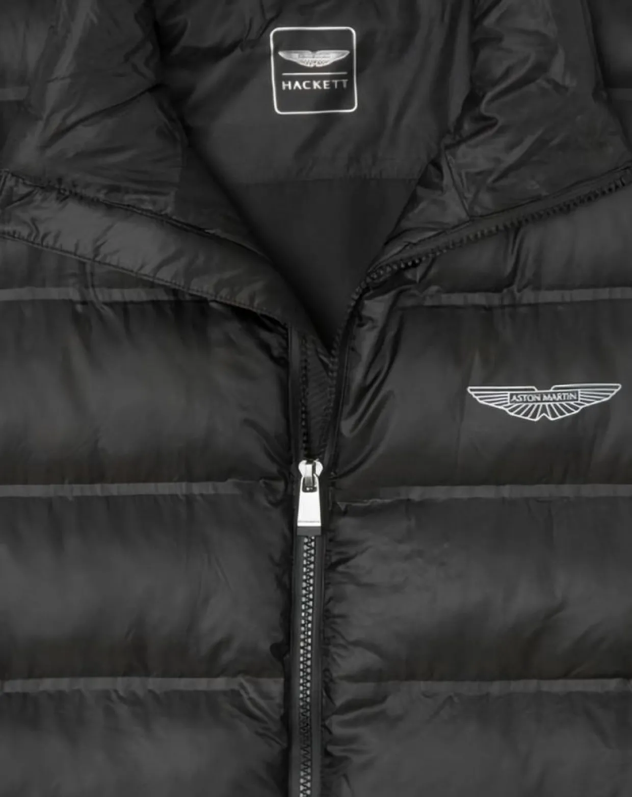 Homme Hackett London Manteaux^Doudoune sans manches Aston Martin Racing noire