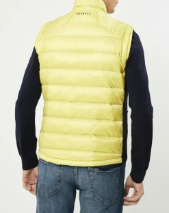 Homme Hackett London Manteaux^Doudoune sans manches Aston Martin Racing jaune clair