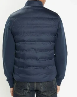 Doudoune sans manches bleu marine-Hackett London Best