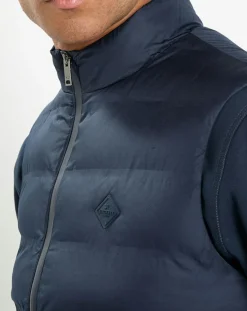 Doudoune sans manches bleu marine-Hackett London Best