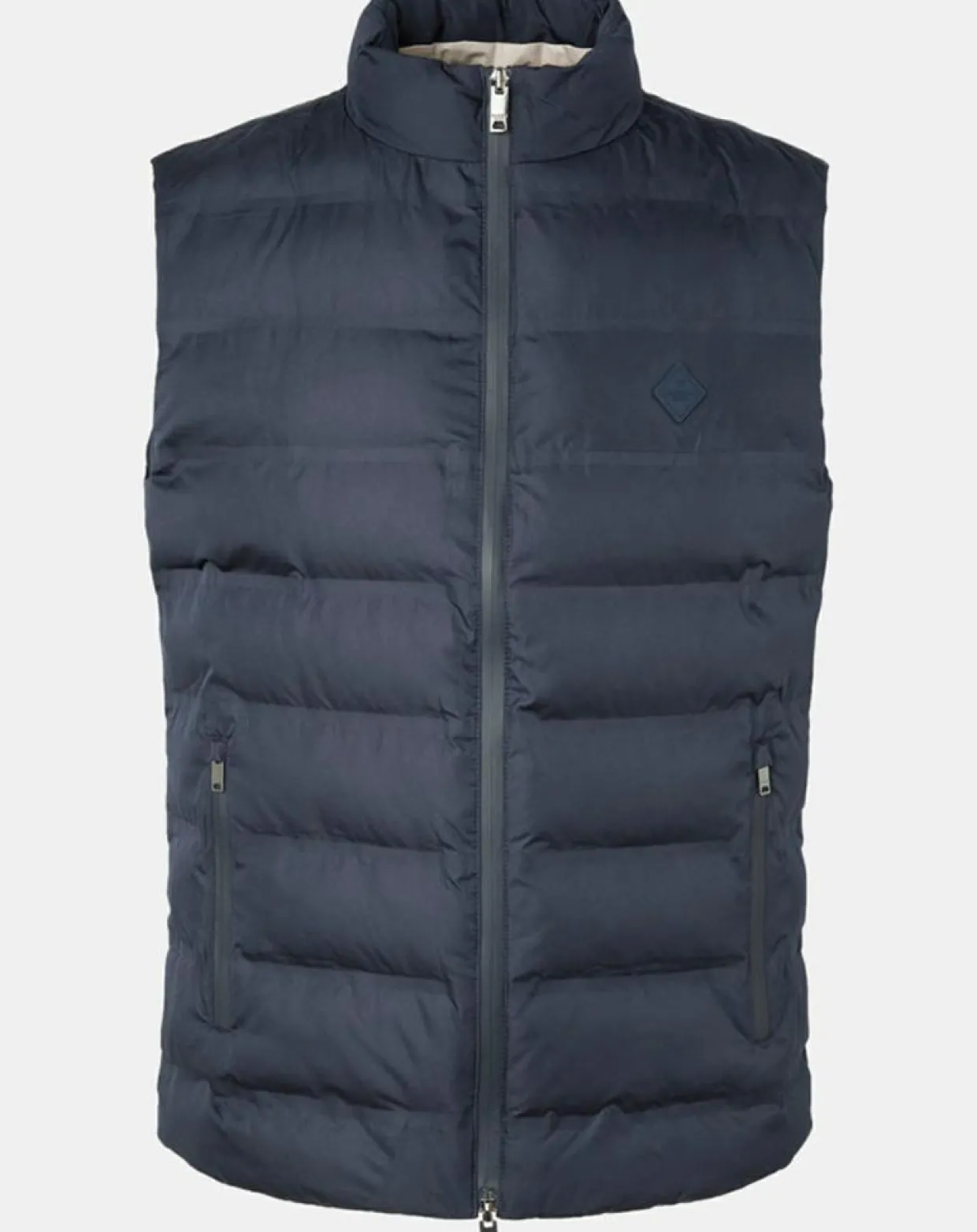 Doudoune sans manches bleu marine-Hackett London Best
