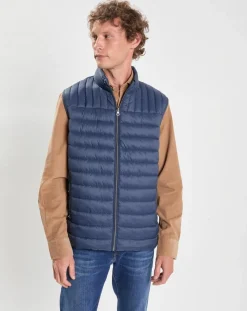 Homme Hackett London Manteaux^Doudoune sans manches bleu marine