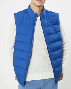 Doudoune sans manches bleue-Hackett London Best