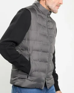 Doudoune sans manches gris foncé-Hackett London Hot