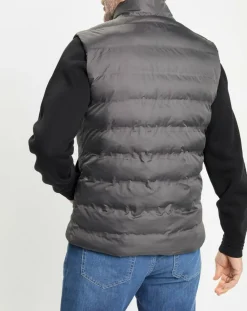 Doudoune sans manches gris foncé-Hackett London Hot