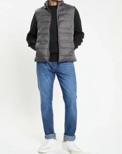 Doudoune sans manches gris foncé-Hackett London Hot