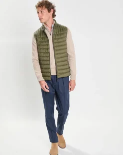 Doudoune sans manches kaki-Hackett London Discount
