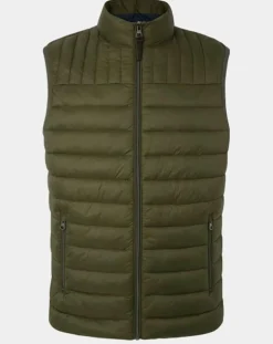 Doudoune sans manches kaki-Hackett London Discount
