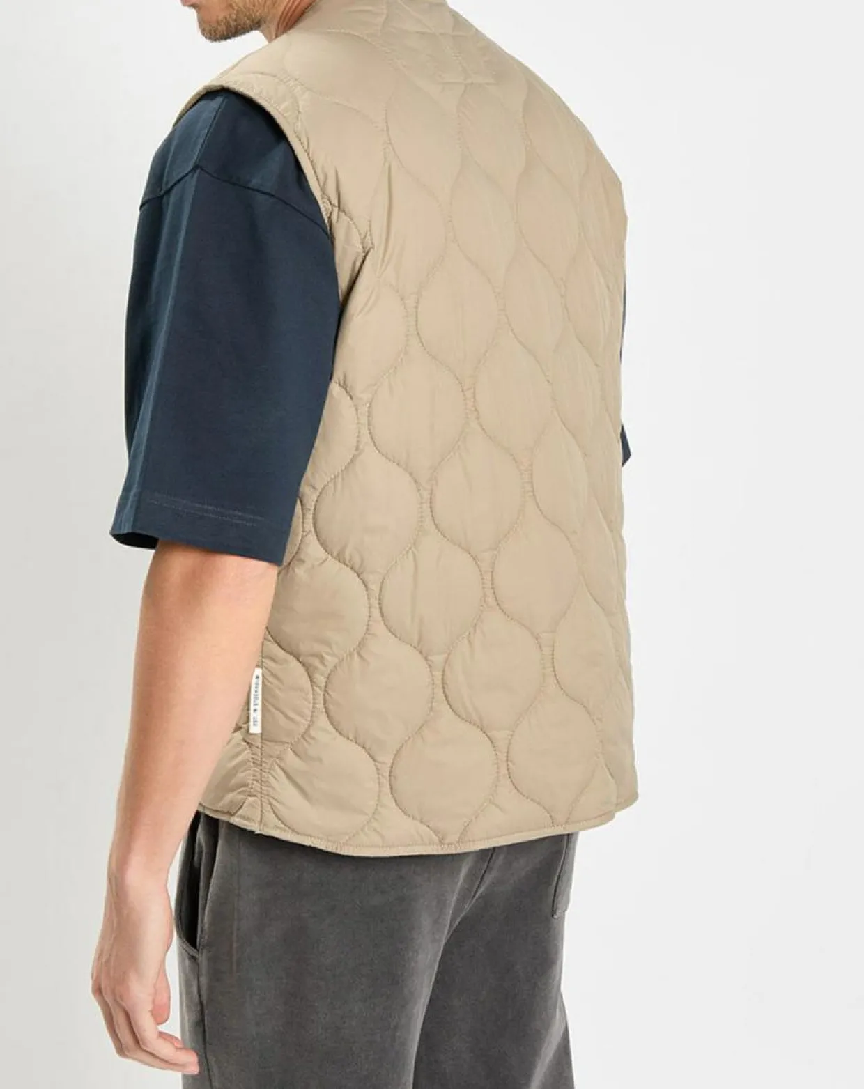 Doudoune sans manches légère beige-Marc O'Polo New