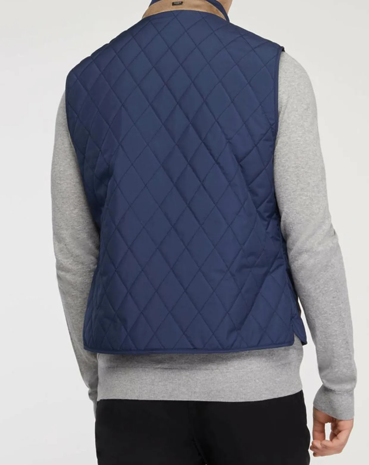 Homme Hackett London Vestes, Blousons^Doudoune sans manches Quilted bleu marine