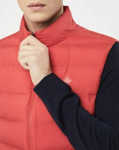 Homme Hackett London Manteaux^Doudoune sans manches rouge