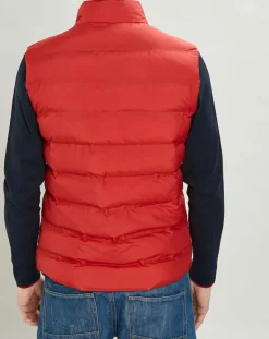 Homme Hackett London Manteaux^Doudoune sans manches rouge