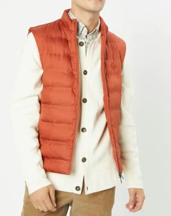 Homme Hackett London Manteaux^Doudoune sans manches unie orange