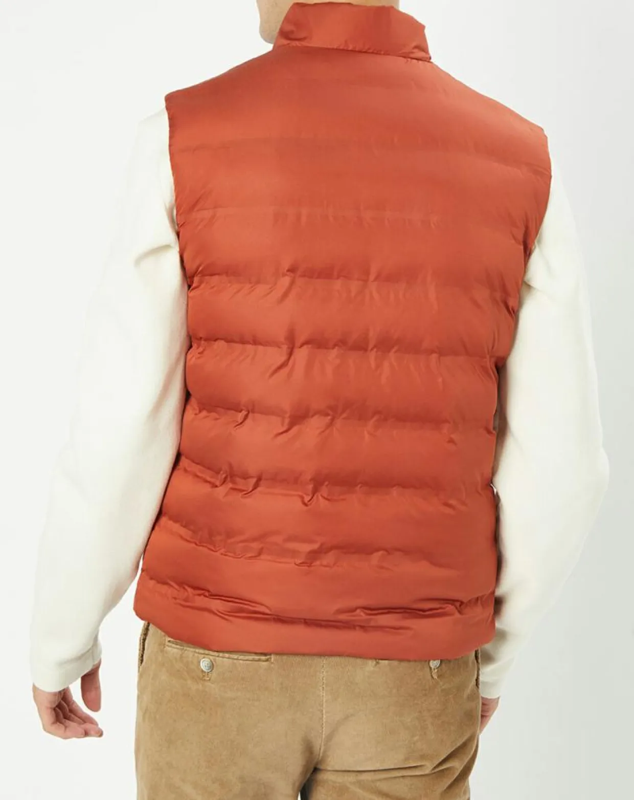 Homme Hackett London Manteaux^Doudoune sans manches unie orange