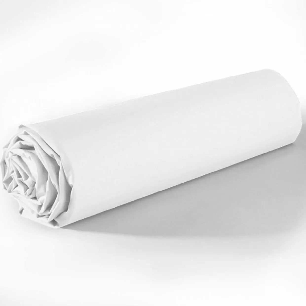 Blanc Passion Linge De Lit, Ensembles^Drap housse en coton bonnet 35 cm blanc