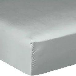 Baton Rouge Linge De Lit, Ensembles^Drap housse satin de coton lavé bonnet 30 cm vert