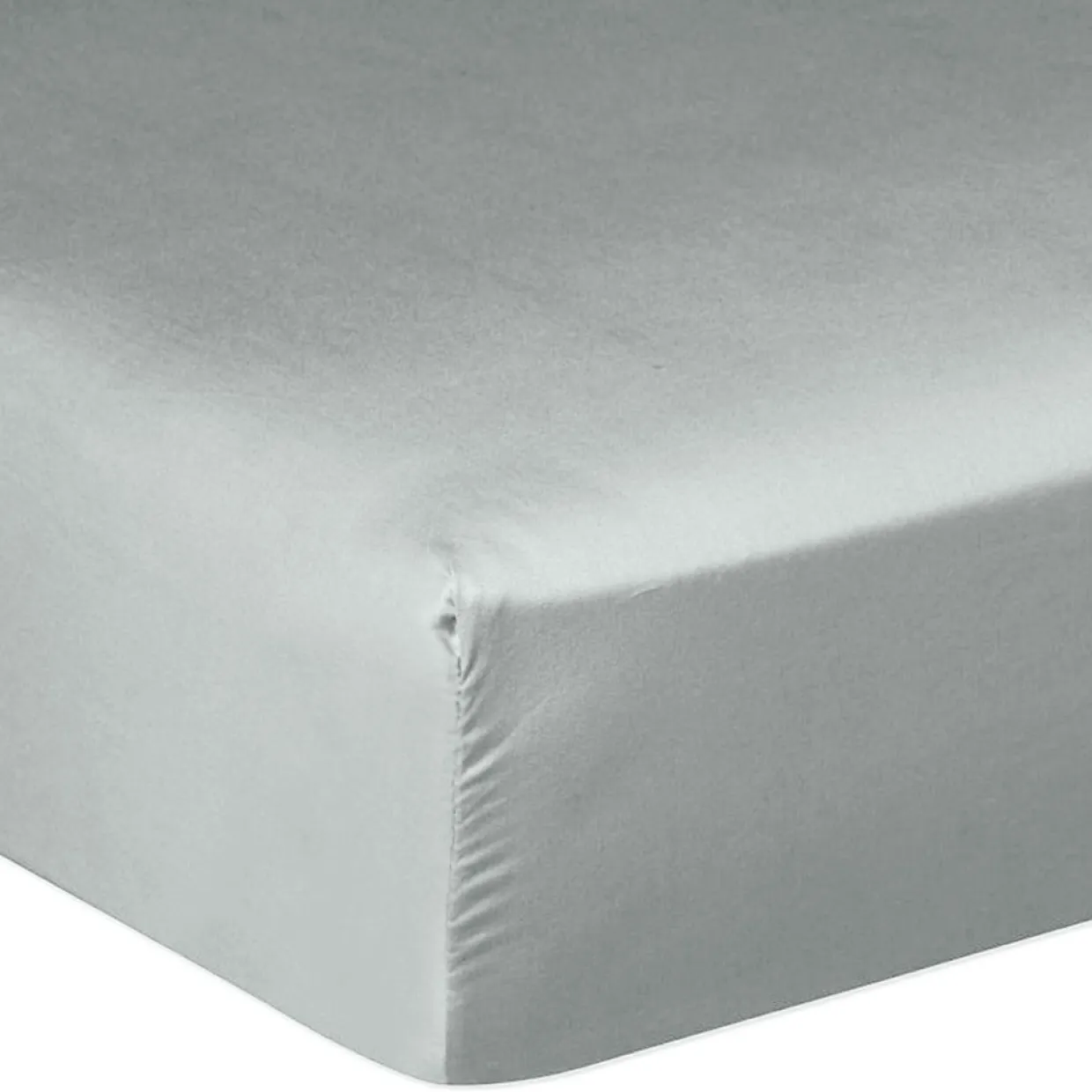 Baton Rouge Linge De Lit, Ensembles^Drap housse satin de coton lavé bonnet 30 cm vert