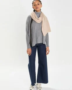Femme Cashmere Tribu Echarpes, Foulards^Echarpe 100% Cachemire Cascade chestnut