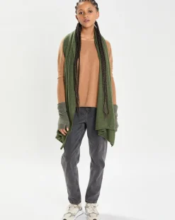 Echarpe 100% Cachemire Cascade forest-Cashmere Tribu Outlet
