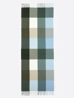 Echarpe à carreaux verte - 180x70 cm-Devred Hot