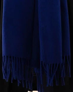 Femme Indies Echarpes, Foulards^Echarpe 100% Laine Sandra indigo - 160x54x10 cm