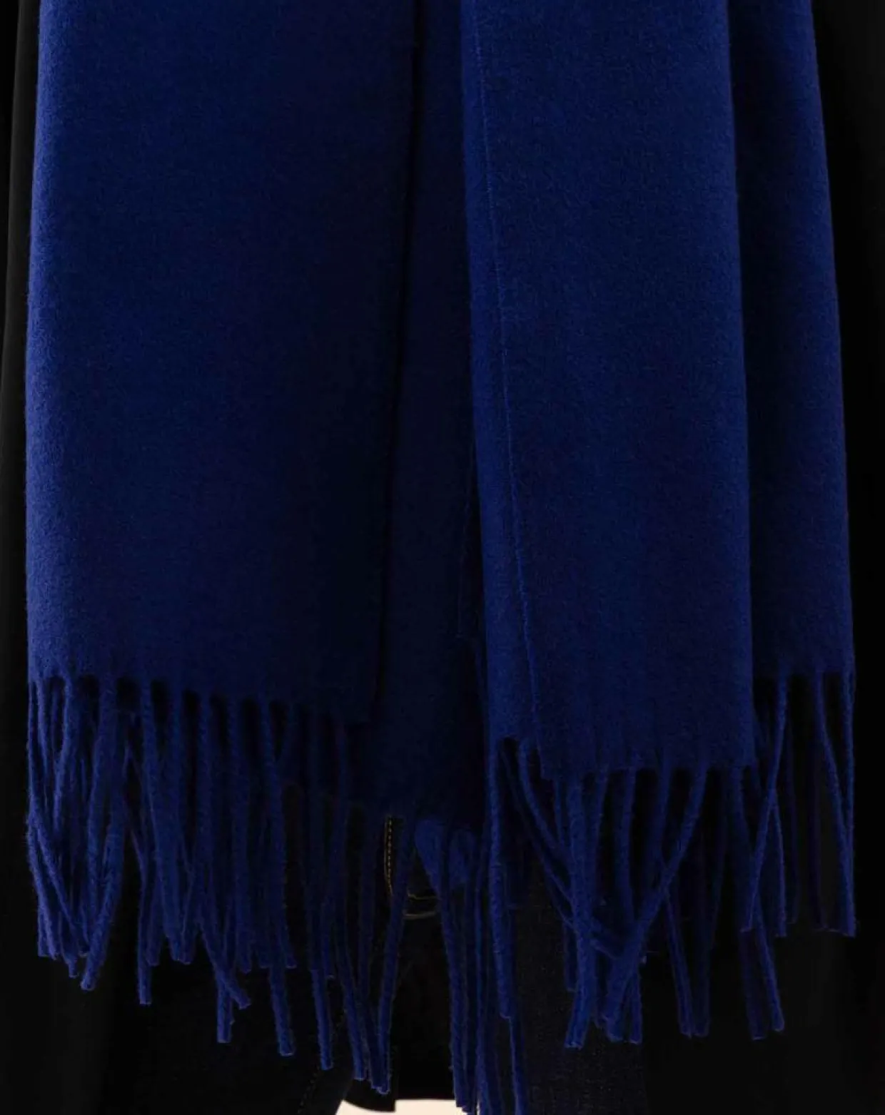 Femme Indies Echarpes, Foulards^Echarpe 100% Laine Sandra indigo - 160x54x10 cm