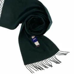 Homme Hackett London Echarpes, Foulards^Echarpe en Laine mélangée Harry Dog vert foncé - 180x30 cm