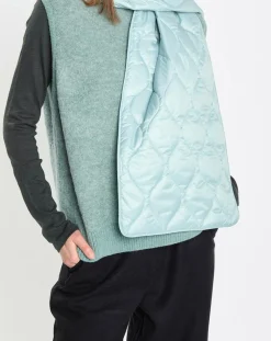 Echarpe matelassée Padded bleu clair-Marc O'Polo Online