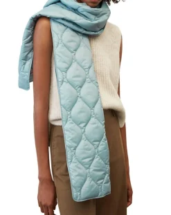 Echarpe matelassée Padded bleu clair-Marc O'Polo Online