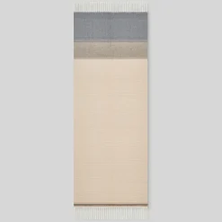 Echarpe Snude rayée écru foncé - 64x180 cm-Devred Best
