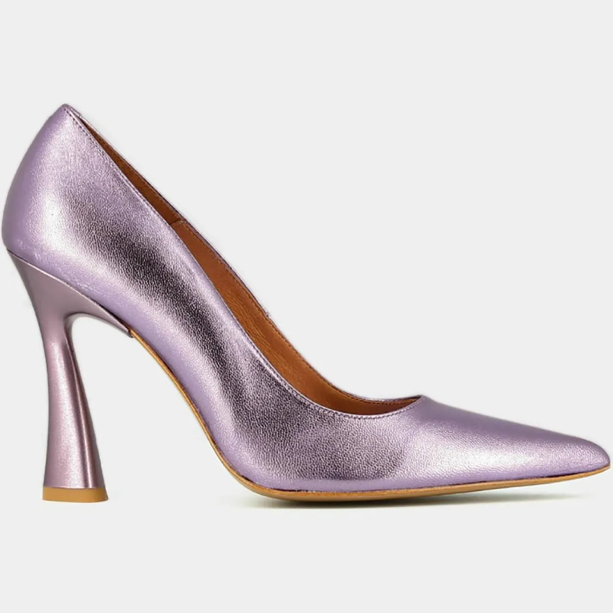 Femme Jonak Escarpins^Escarpins en Cuir Dabate lilas - Talon 10 cm