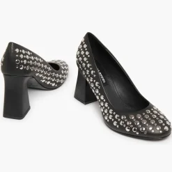 Escarpins en Cuir Honfleur noirs - Talon 8.5 cm-Sonia Rykiel Best