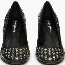 Escarpins en Cuir Honfleur noirs - Talon 8.5 cm-Sonia Rykiel Best