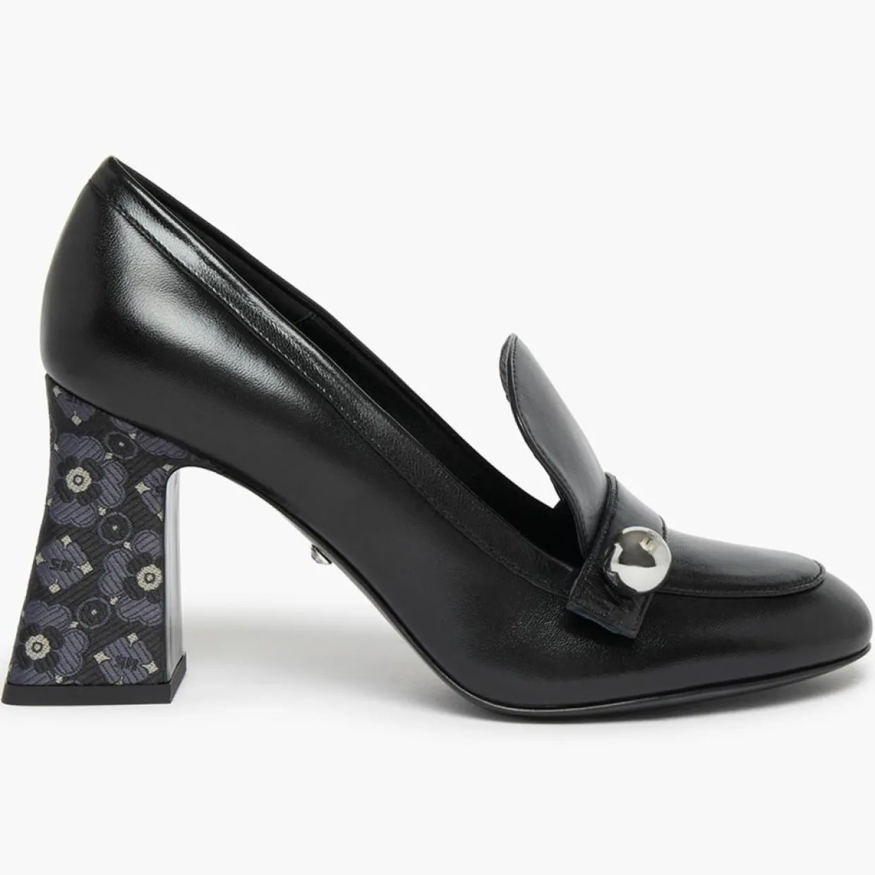Femme Sonia Rykiel Escarpins^Escarpins en Cuir Honfleur noirs - Talon 8.5 cm