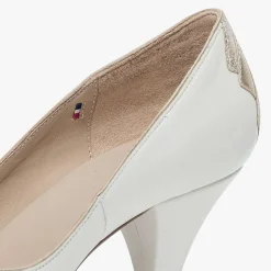 Femme Bocage Escarpins^Escarpins en Cuir Izold blancs - Talon 6 cm