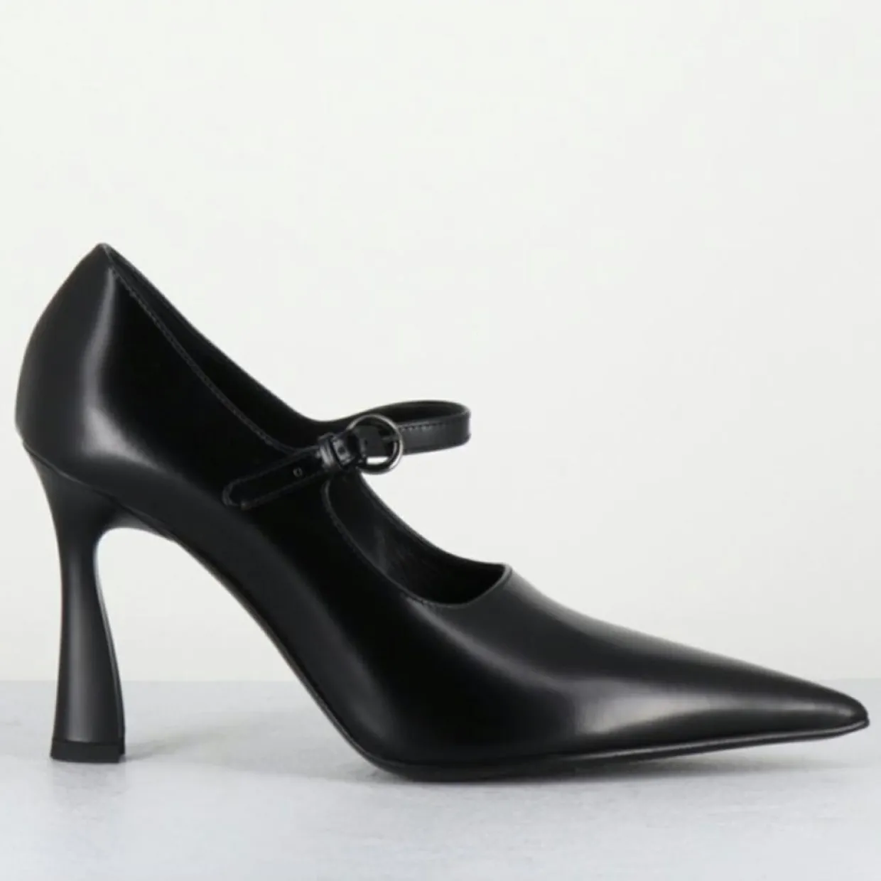 Escarpins en Cuir M6590 noirs - Talon : 9.5 cm-Premiata Online