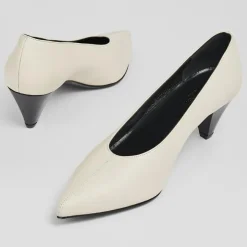Escarpins en Cuir Zayla écrus - Talon 5 cm-L.K. Bennett Outlet